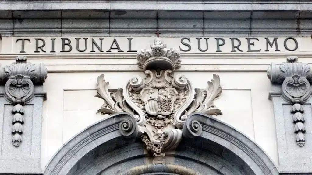 Fachada del Tribunal Supremo